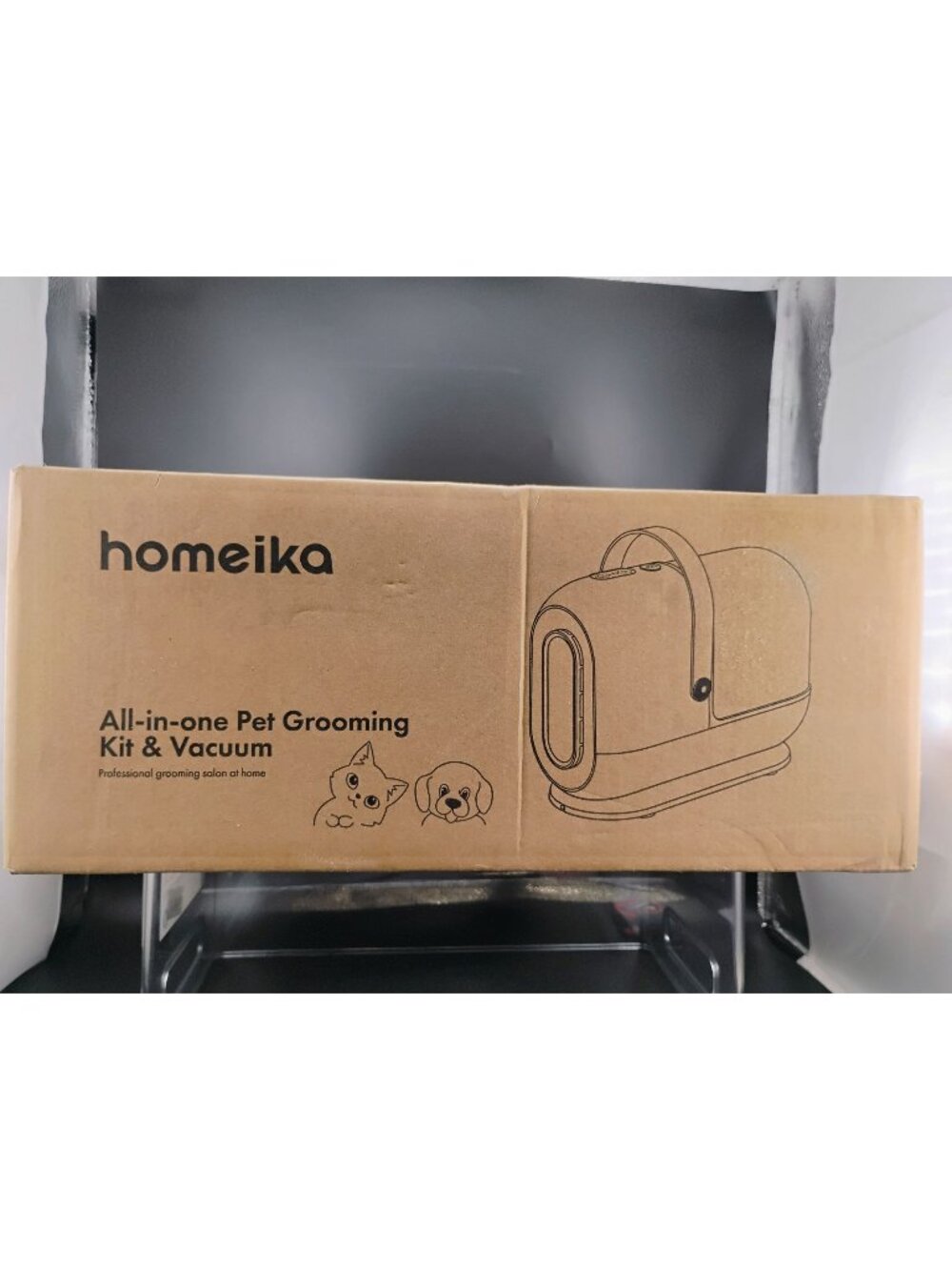 Homeika All-In-One Pet Grooming Kit & Vacuum H317 Blue